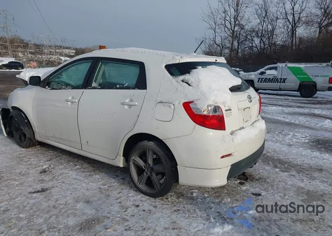 2009 Toyota Matrix S из США, поврежденный, VIN 2T1LE40E19C010086